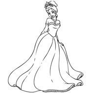 Coloriage Princess A Imprimer Gratuit