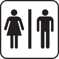 Men And Women Bathroom Signs N2
