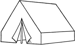 Tent Clip Art N51