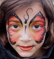 Butterfly Face Painting photo