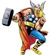 Thor Cartoon drawing