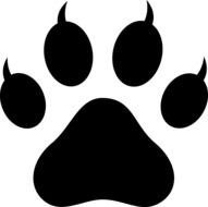 Cat Paw Print Clipart