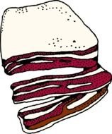 Clipart of Bacon
