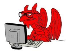 Cartoon Welsh Dragon