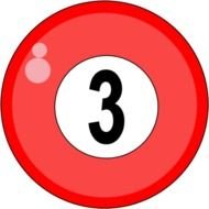 Billiard Balls Clip Art N5