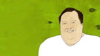 FAT man drawing