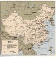Ä°llustration of Ancient China Map