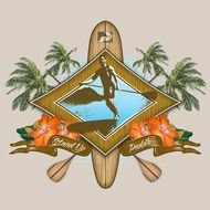 Stand Up Paddle Clip Art N2