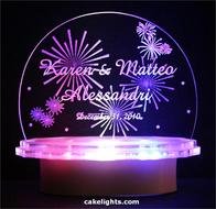 Wedding Cakes With Lights