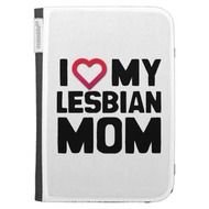 LOVE MY LESBIAN MOM KINDLE 3G CASES