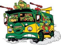 Teenage Mutant Ninja Turtles Party Wagon
