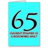 Funny 65th Birthday Cards