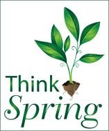 Think Spring Clip Art drawing