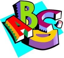 ABC letters clipart