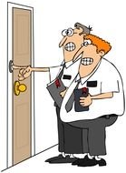 Doorbell Cartoon Clip Art