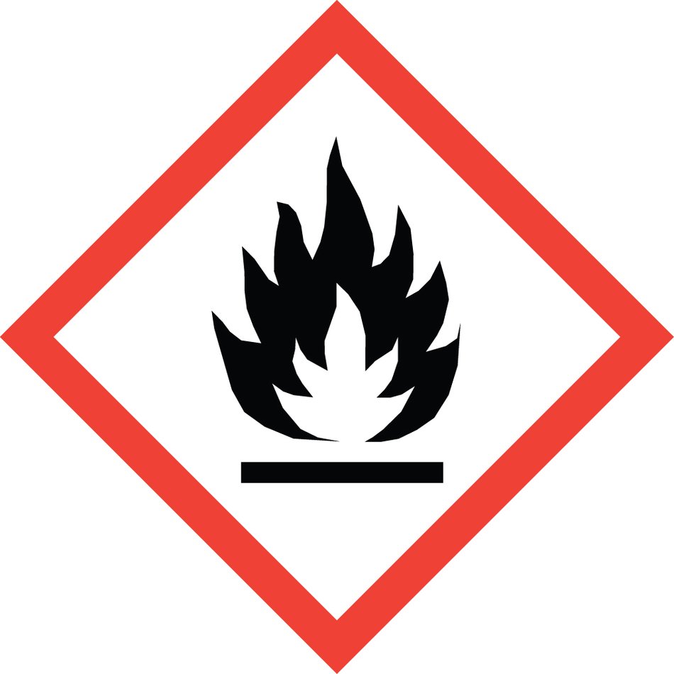 flame on a sign as a picture for clipart