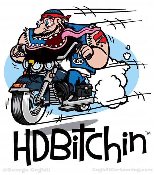 Harley Davidson Cartoons