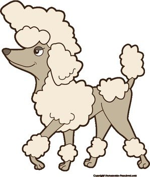 Poodle Clip Art N18