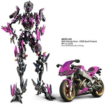 Transformers Motorcycle