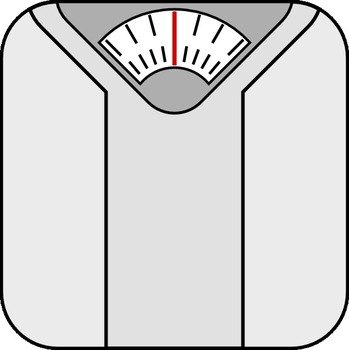 Weight Scale Clip Art N16