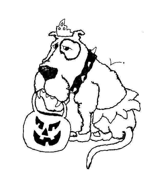 Dog Coloring Pages N5