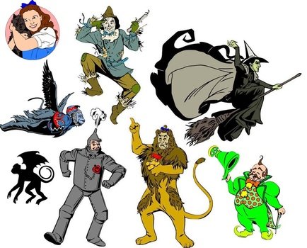 Wizard Of Oz Clip Art N15