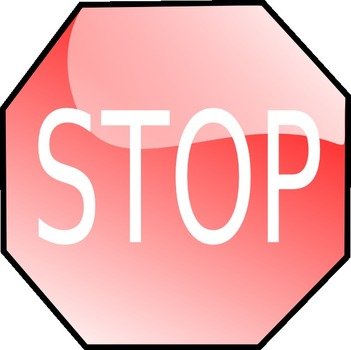 Stop Sign Clip Art N137