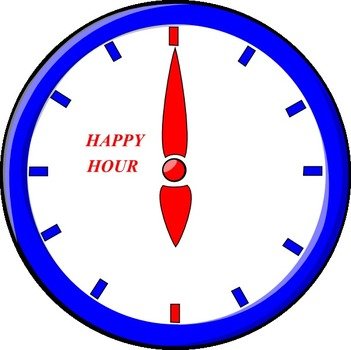 Happy Hour Clip Art N11