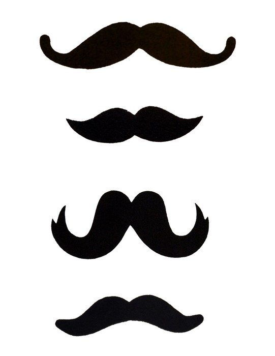 templates of mustaches