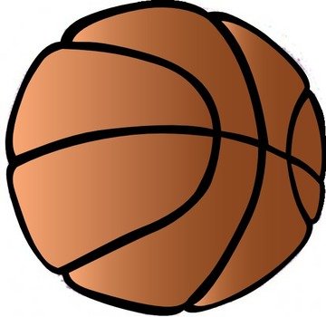 Basketball Clip Art N115