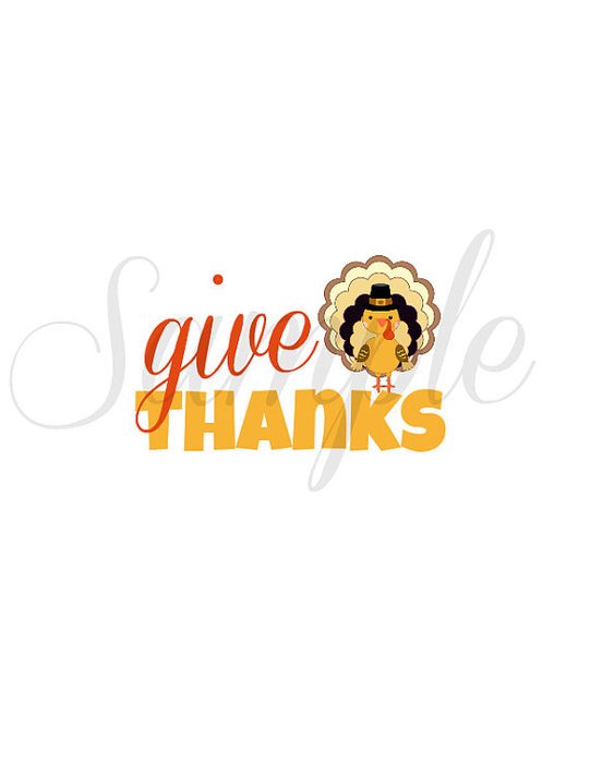 Give Thanks Clip Art N7