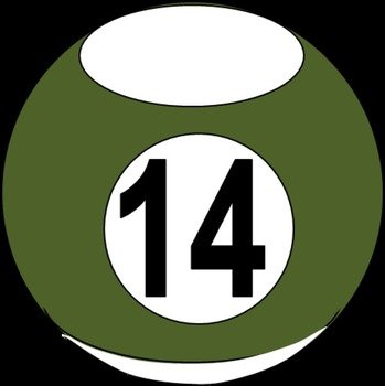 Billiards Pool Ball Clip Art N5