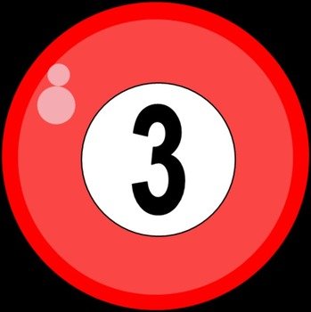 Billiard Balls Clip Art N5