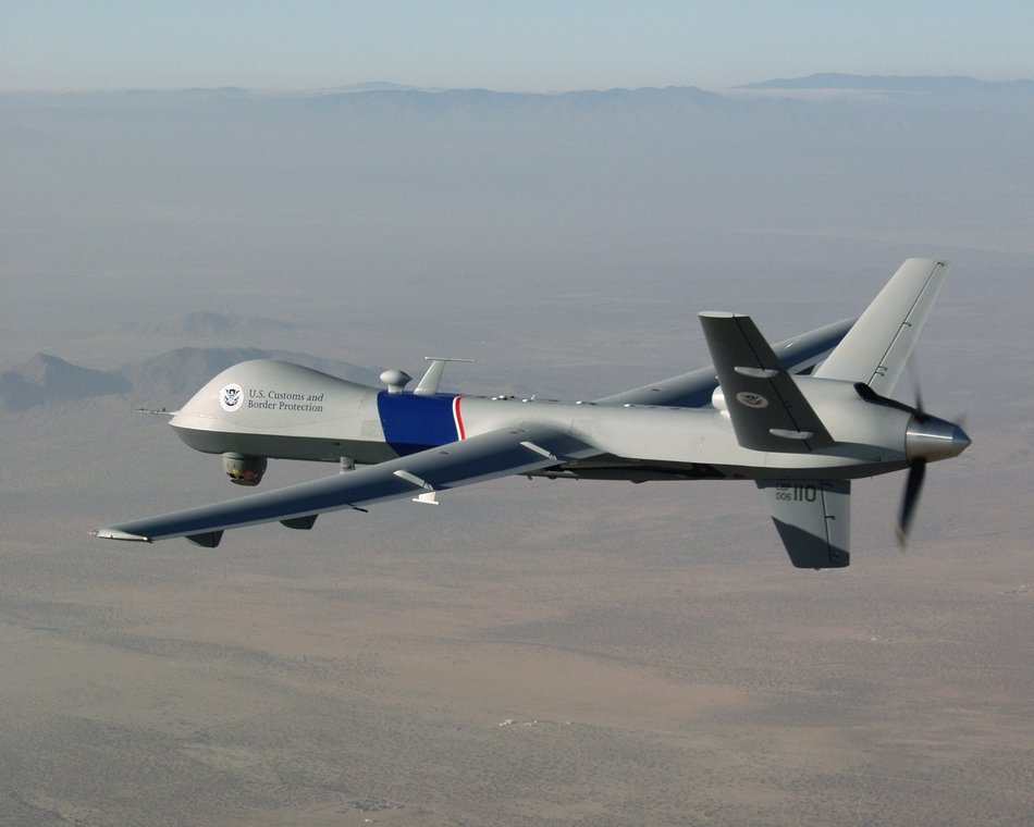 drone MQ 9 in the sky