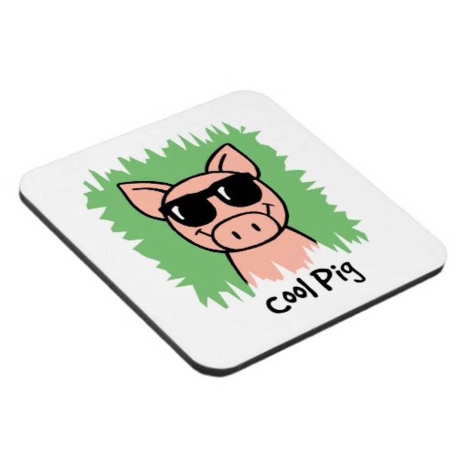 Pig With Sunglasses Clip Art N2