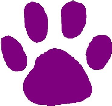 Paw Print Clip Art N77