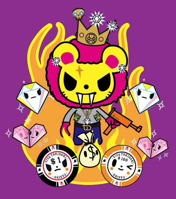 Tokidoki Art drawing