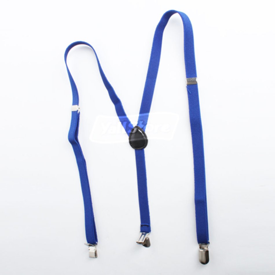 Blue Suspenders Clip Art