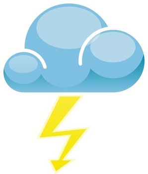 Lightning Symbol Clip Art N2