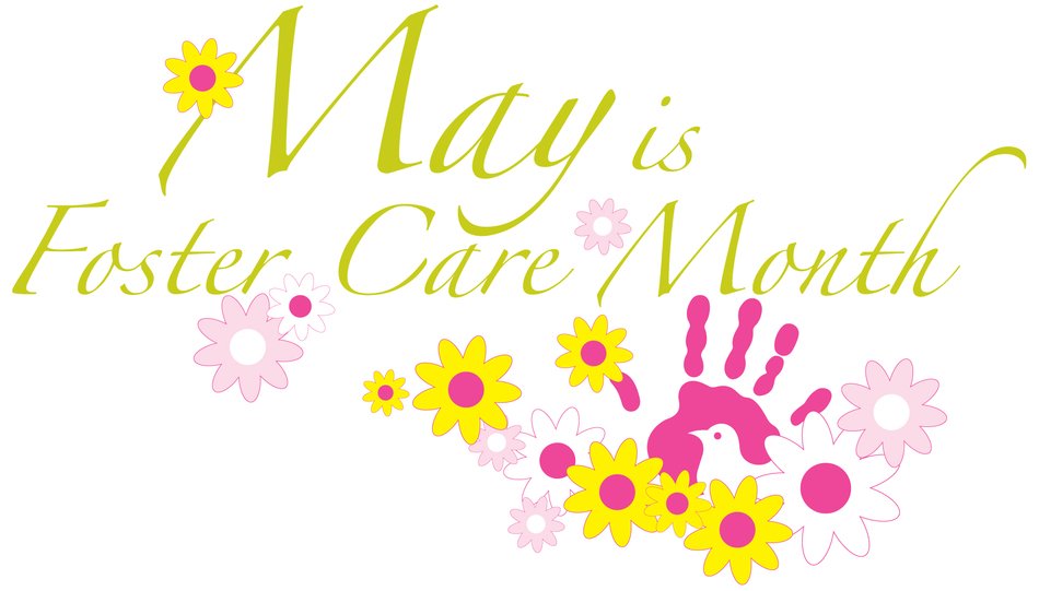 clipart of the Foster Care Month