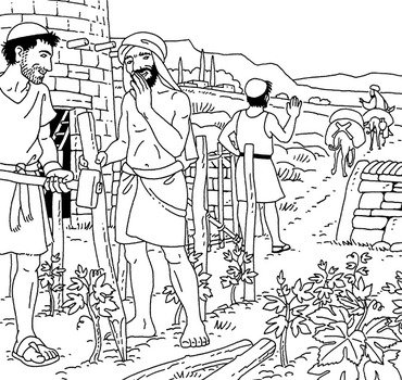 Jesus Parables Coloring Pages