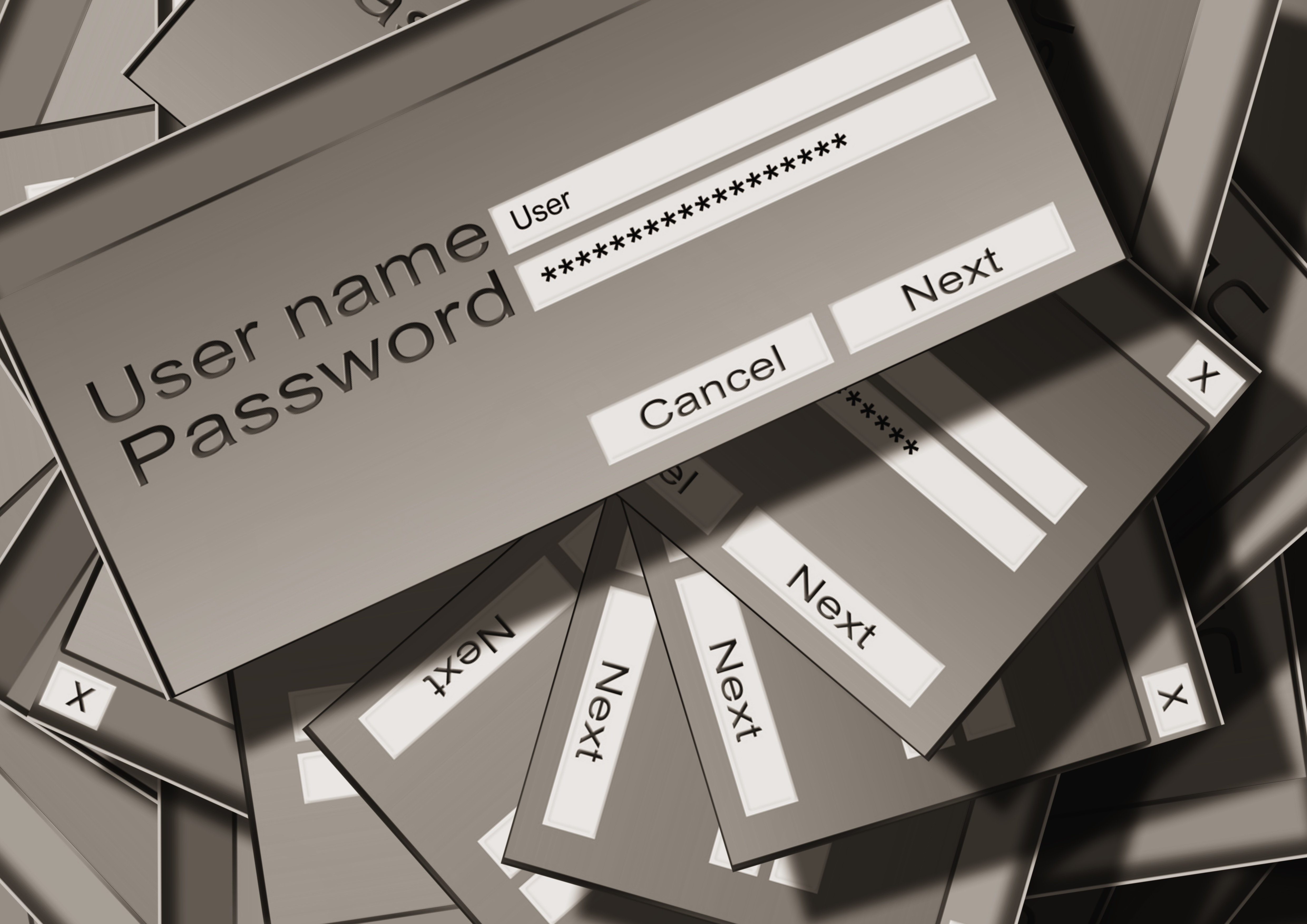 And data and password