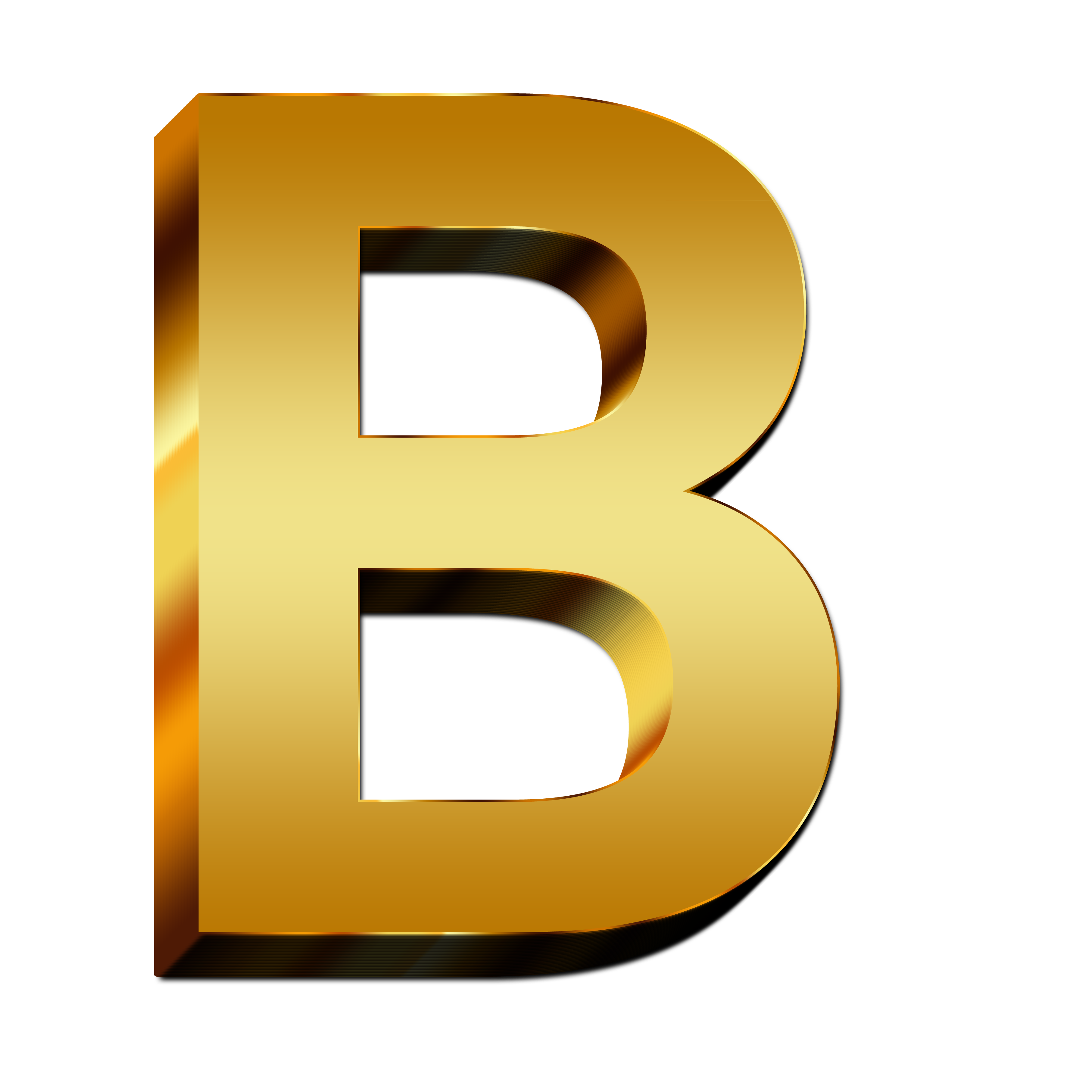 Gold Letters Png