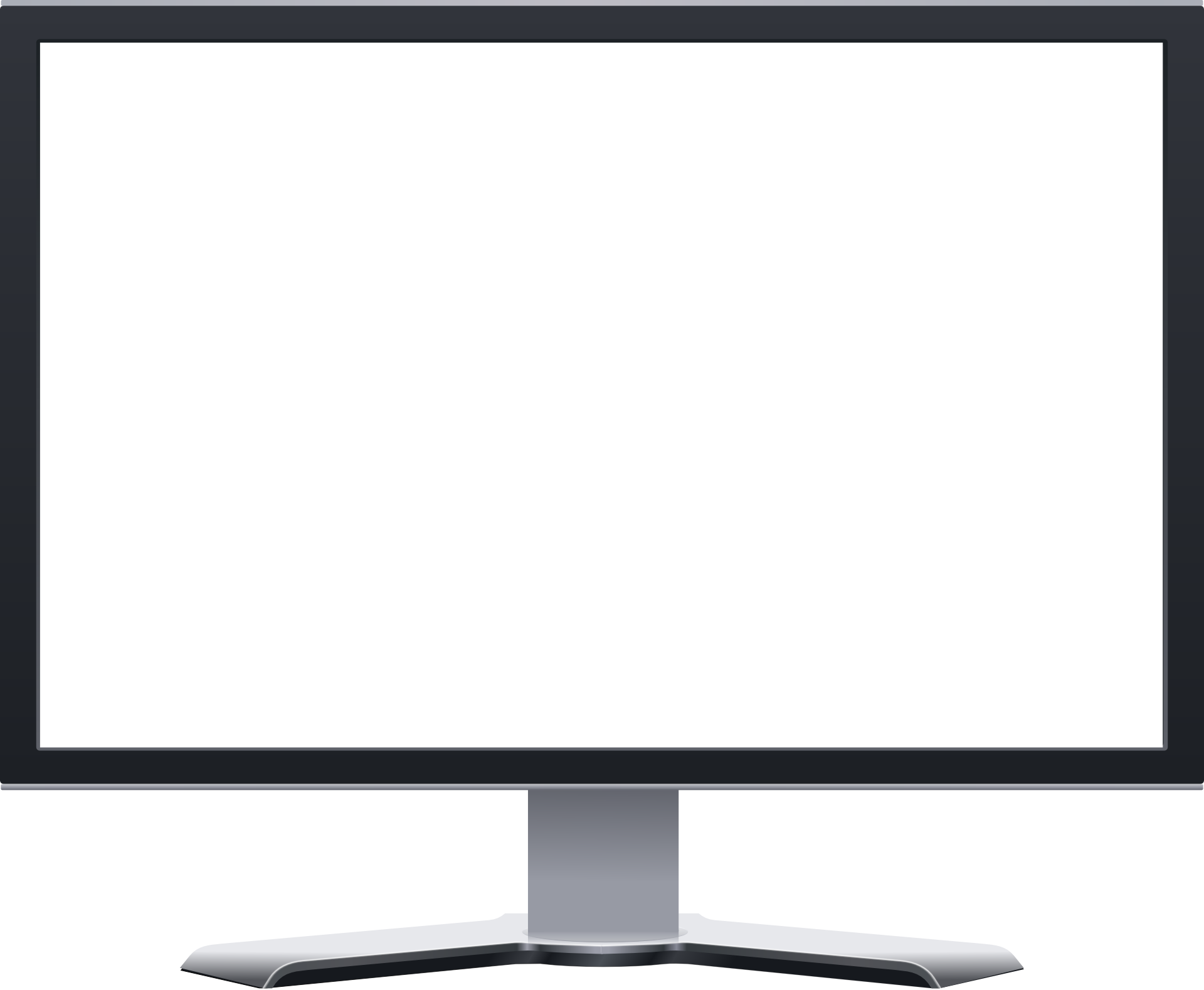 Monitor with white display free image download