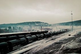 freight trains industrial \