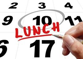 time for lunch