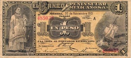 banknote mexico money
