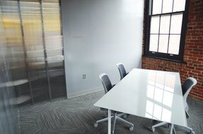 empty office meeting room