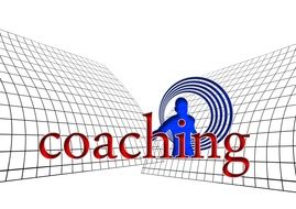 Clipart of coaching sign on a banner