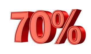 seventy percent drawing
